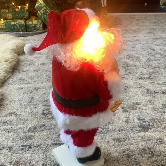 Christmas display figure Christmas Santa with light electrical motion mode decor - Picture 5 of 8